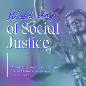 World Social Justice Day Instagram post Image Preview