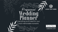 Wedding Planner Services Facebook Event Cover Design