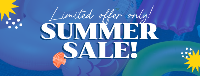 Tropical Summer Sale Facebook cover Image Preview