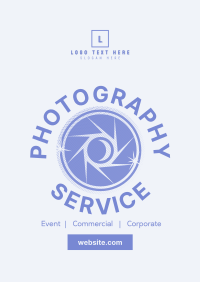 Creative Photography Service  Poster Design
