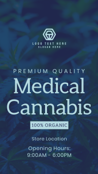 Medical Cannabis Instagram Reel Design