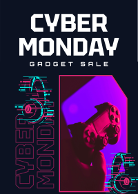 Cyber Gadget Sale Flyer Design