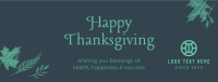 Happy Thanksgiving Facebook cover Image Preview