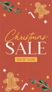 Rustic Christmas Sale Video Image Preview
