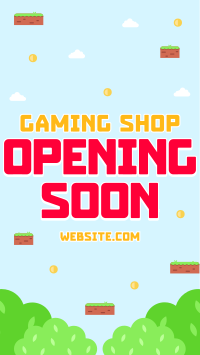 Game Shop Opening YouTube short Image Preview