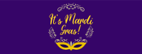 Fancy Mardi Gras Facebook Cover Image Preview