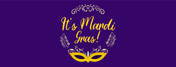 Fancy Mardi Gras Facebook Cover Design Image Preview