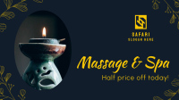 Spa Services Facebook Event Cover Design