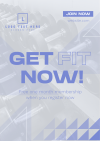 Edgy Fitness Gym Flyer Image Preview