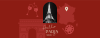 Paris Holiday Travel  Facebook cover Image Preview