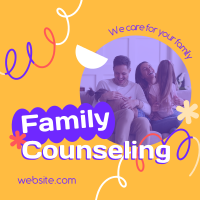 Professional Family Consultations Instagram Post Design