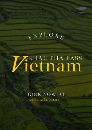 Vietnam Travel Tours Flyer Image Preview