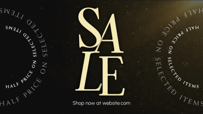 Glamorous Flash Sale Facebook event cover Image Preview