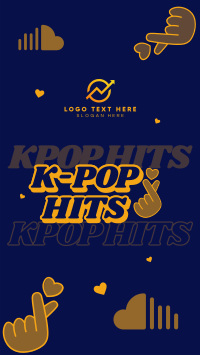 K-Pop Hits YouTube Short Design
