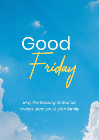 Good Friday Sky Poster Image Preview