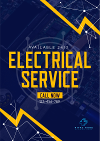 Quality Electrical Services Flyer Image Preview