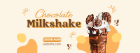 Never Too Much Choco Facebook Cover Design