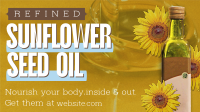 Sunflower Oil Modern Animation Preview