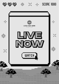 Pixel Livestreamer Poster Image Preview