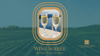 Wine Soirée Facebook event cover Image Preview
