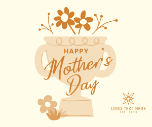 Mother's Day Trophy Greeting Facebook post Image Preview