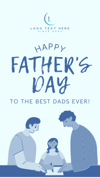 The Best Dads Ever Instagram Story Design