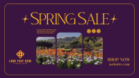 Spring Time Sale Facebook Event Cover Design