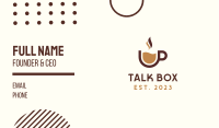 Modern Coffee Mug Business Card Image Preview