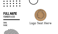 Barrel Circle Business Card Image Preview
