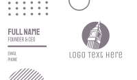 Grey Big Ben Business Card Image Preview