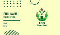 Eco Rose House Business Card Image Preview