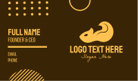 Brown Wild Squirrel Business Card Image Preview