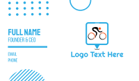 Bike Race Business Card Image Preview