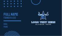 Blue Bull Star Business Card Preview