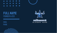 Blue Bull Star Business Card Image Preview