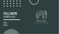 Minimal Elephant Business Card Image Preview