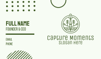Green Compass Nature Outdoors Business Card Image Preview
