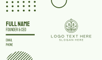 Green Compass Nature Outdoors Business Card Preview