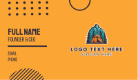 Mountain Explorer Campsite Business Card Design