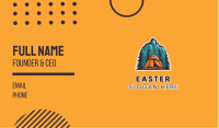 Mountain Explorer Campsite Business Card Image Preview