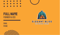 Mountain Explorer Campsite Business Card Image Preview