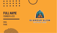 Mountain Explorer Campsite Business Card Image Preview