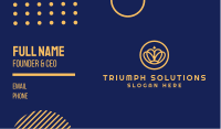 Gold Crown Badge  Business Card Image Preview