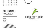 Green Goat Business Card Preview