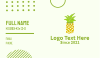 Pineapple Jar Business Card Image Preview