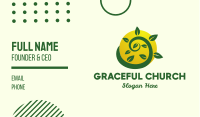 Organic Eco Farm Business Card Image Preview