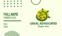 Organic Eco Farm Business Card Image Preview