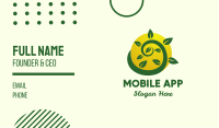 Organic Eco Farm Business Card Image Preview