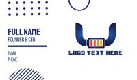 Blue Horns Battery Business Card Image Preview