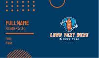 College Football Shield  Business Card Preview